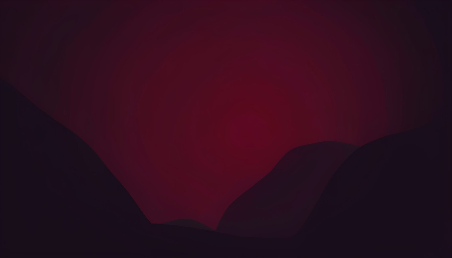 A dark atmospheric vector illustration with deep crimson and charcoal tones, featuring soft abstract shapes and a moody, cinematic glow