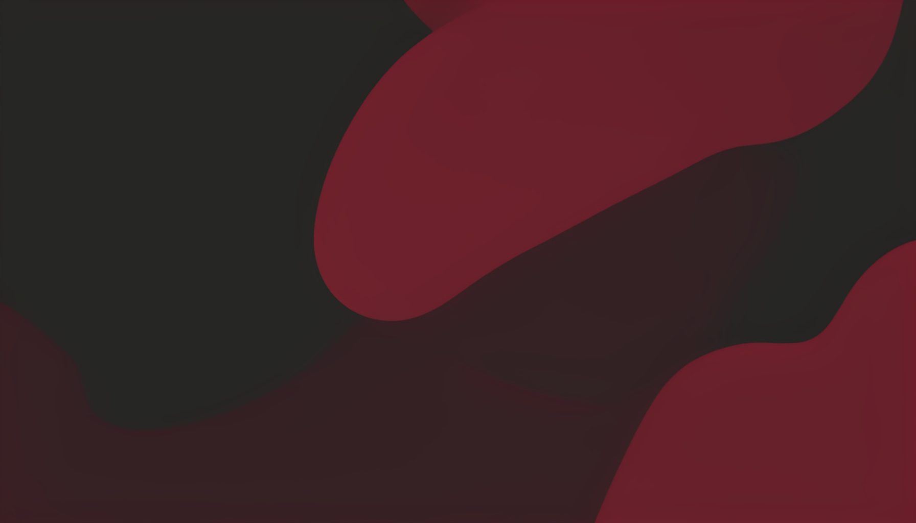 An abstract vector scene in dark charcoal and muted crimson, with soft diffused shapes and a quiet intimate mood