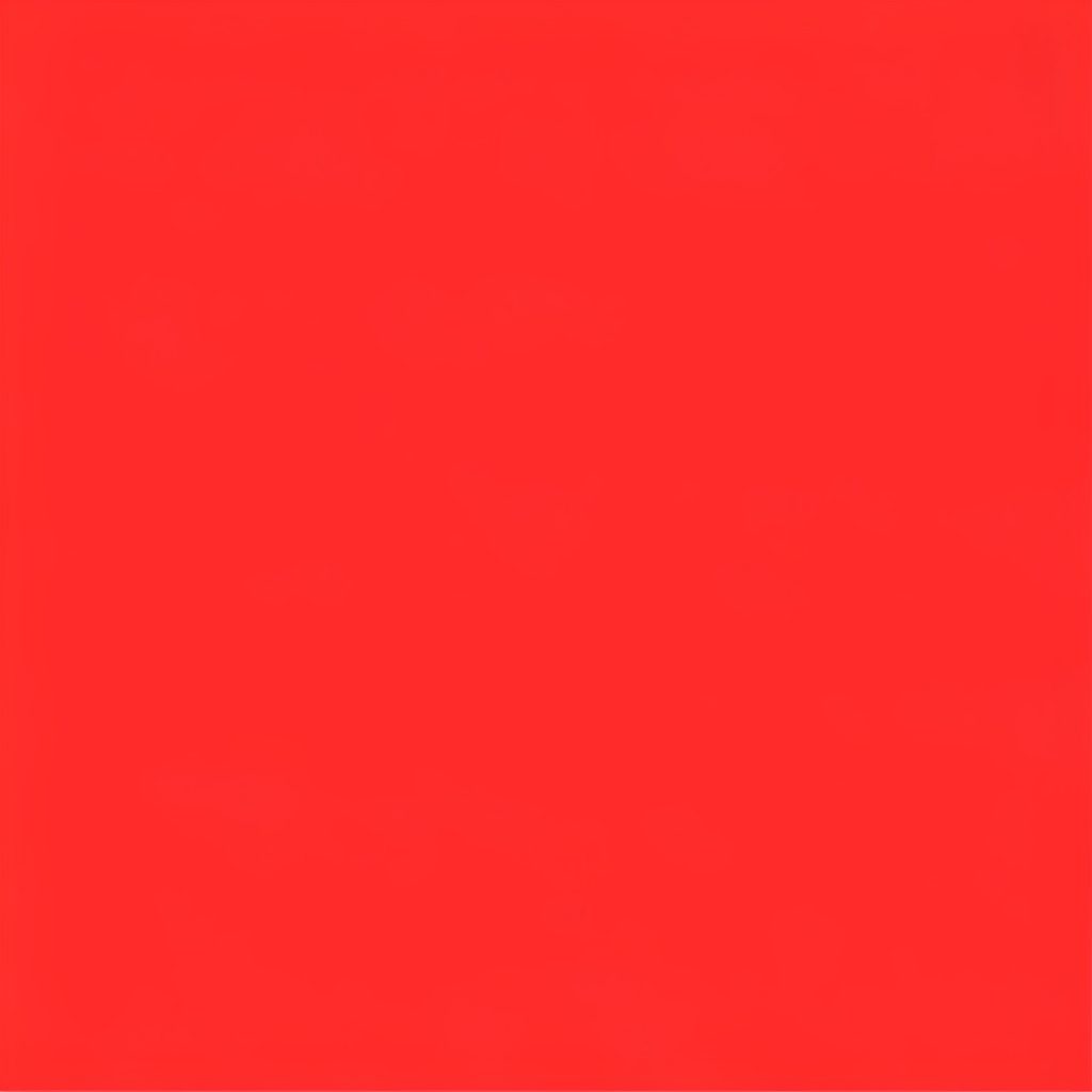Flat vector illustration of a dark charcoal background with bold red geometric shapes and abstract play-button icons, moody and minimal